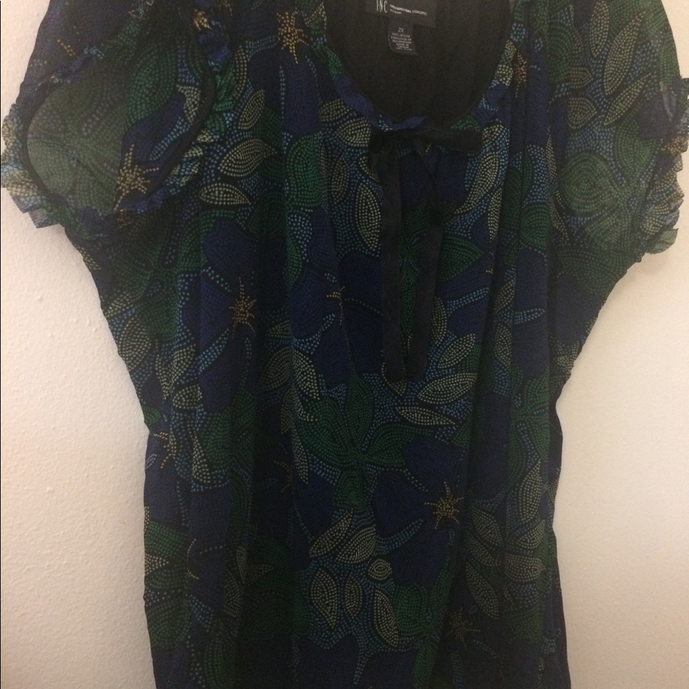 INC blouse - Picture 4 of 7